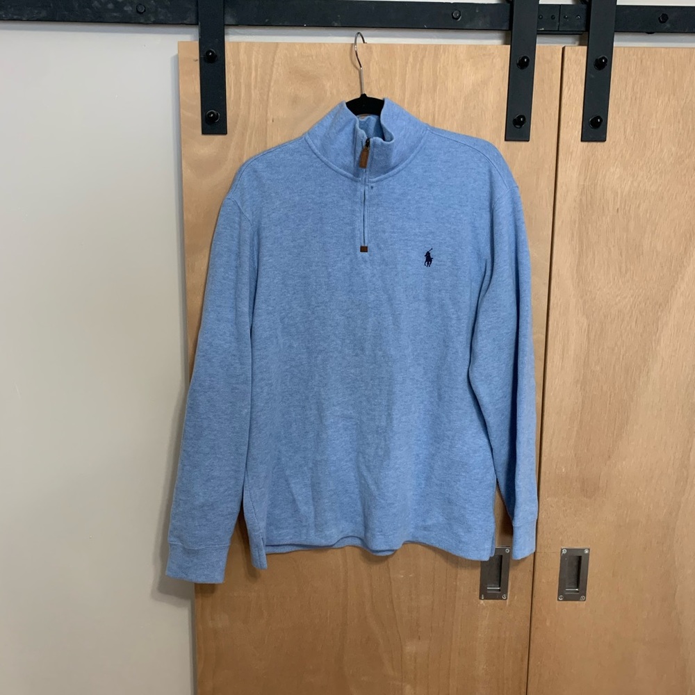 Great condition Polo Ralph Lauren blue sweater SzM